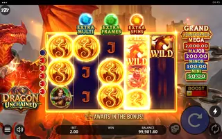 Dragon Unchained – Feature in play