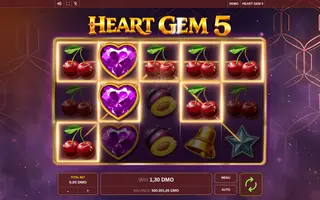 Heart Gem 5 – Winning spin
