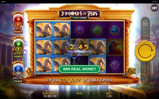 3 Powers of Zeus: POWER COMBO – Winning spin