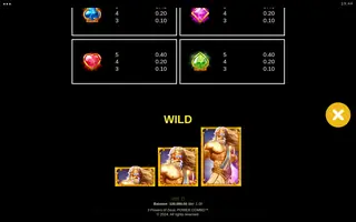 3 Powers of Zeus: POWER COMBO – Paytable