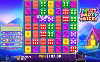 Fruit Party Dice – Winning spin