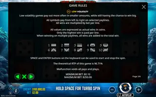 Big Bass Dice – Game rules
