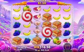Perú Candyland – Feature in play