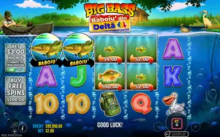 Big Bass Baboiu’ din Delta – Feature in play