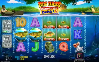 Big Bass Baboiu’ din Delta – Feature in play