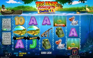 Big Bass Baboiu’ din Delta – Feature in play
