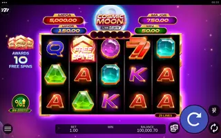 Cosmic Moon – Feature in play