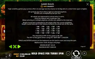 Trees of Treasure – Game rules