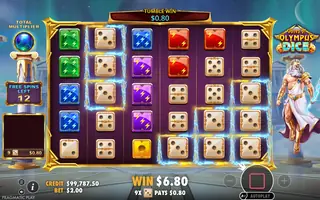 Gates of Olympus Dice – Feature in play