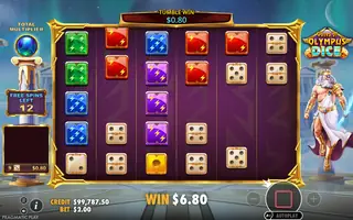 Gates of Olympus Dice – Feature in play