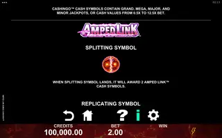 Amped Link Surge Cashingo – Game rules