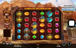 Diggin for Diamonds The Big Bonanza – Base game