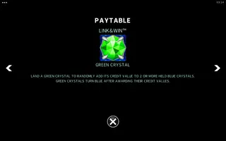 Runes to Riches – Paytable