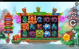 3 Laughing Lions Power Combo – Base game