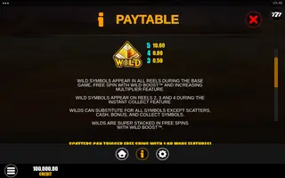 Gods & Pyramids Power Combo – Game rules