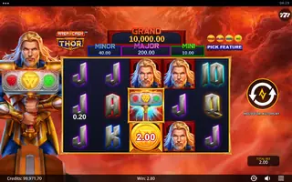 Area Cash Thor – Winning spin