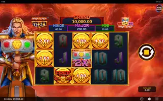Area Cash Thor – Feature in play