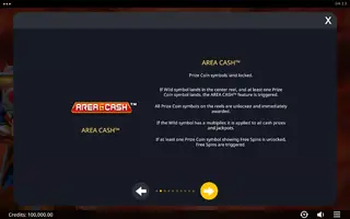 Area Cash Thor – Game rules