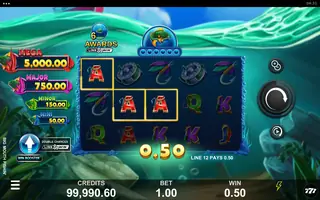 Big Mouth Fishin – Feature in play
