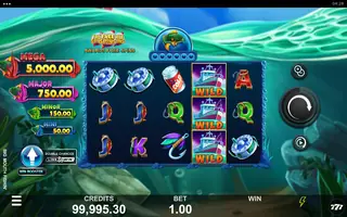 Big Mouth Fishin – Feature in play