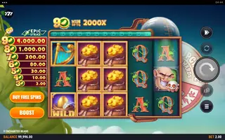 9 Enchanted Beans – Feature in play