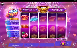 Hyper Strike King Millions – Base game