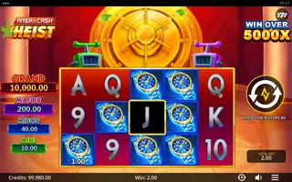 Area Cash Heist – Winning spin
