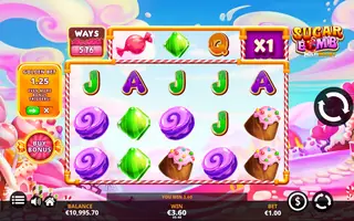 Sugar Bomb MultiBoost – Winning spin