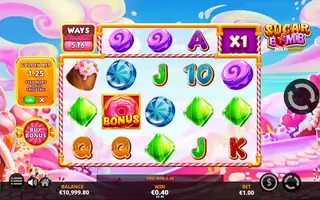 Sugar Bomb MultiBoost – Winning spin