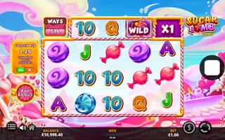 Sugar Bomb MultiBoost – Feature in play