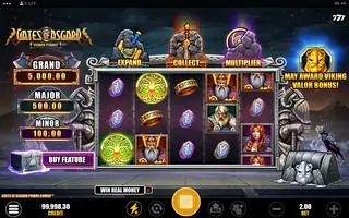 Gates of Asgard Power Combo – Feature in play