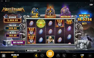Gates of Asgard Power Combo – Feature in play