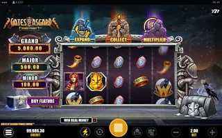 Gates of Asgard Power Combo – Feature in play