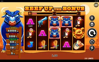 Beef Up the Bonus – Winning spin