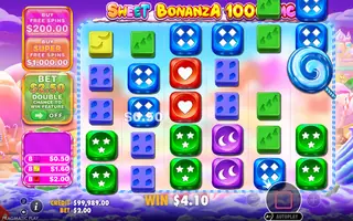 Sweet Bonanza 1000 Dice – Winning spin