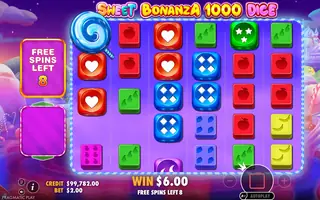 Sweet Bonanza 1000 Dice – Free spins