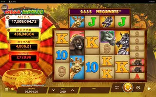 Mega Moolah Megaways – Base game