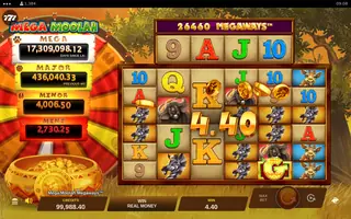 Mega Moolah Megaways – Winning spin