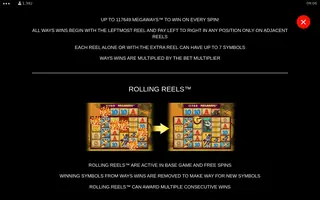 Mega Moolah Megaways – Game rules