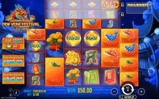 Floating Dragon New Year Festival Ultra Megaways Hold & Spin – Winning spin