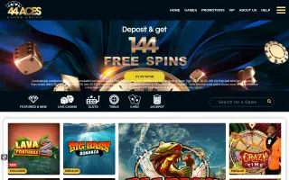 44 Aces – Home page