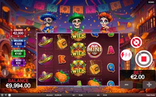 Triple Fiesta – Feature in play