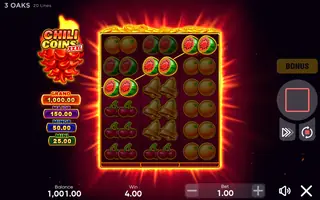 Chili Coins XXXL – Winning spin