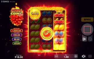 Chili Coins XXXL – Bonus round