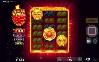 Chili Coins XXXL – Bonus round