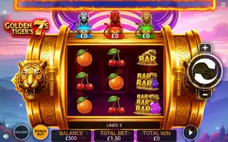 Golden Tiger’s 7s – Base game