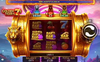 Golden Tiger’s 7s – Base game