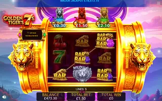 Golden Tiger’s 7s – Bonus round