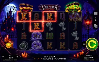 Vampires: Blood Moon – Feature in play