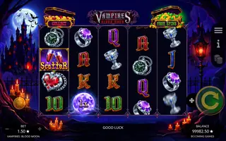 Vampires: Blood Moon – Feature in play